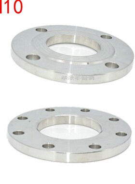 304不锈钢法兰片锻打板式平焊法兰盘PN10焊接法兰DN25 50  80 100