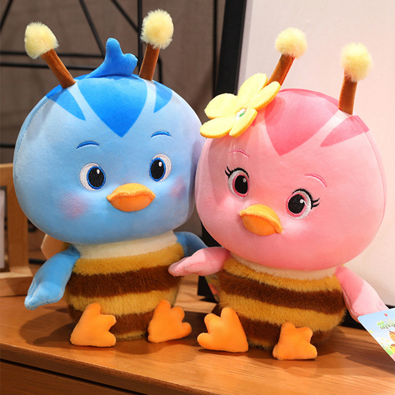 正版萌鸡小队毛绒玩具可爱小鸡女