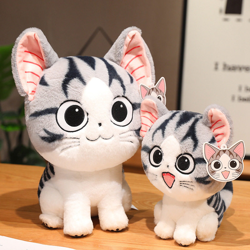 正版起司猫卡通超萌猫咪公仔毛绒