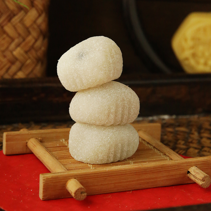 聚景园旗舰店 杭州特产小吃西湖藕团糯米点心糯叽叽即食麻薯零食