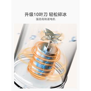 2024新款 lotor榨汁机小型家用便携式 迷你电动炸水果汁杯打奶昔机