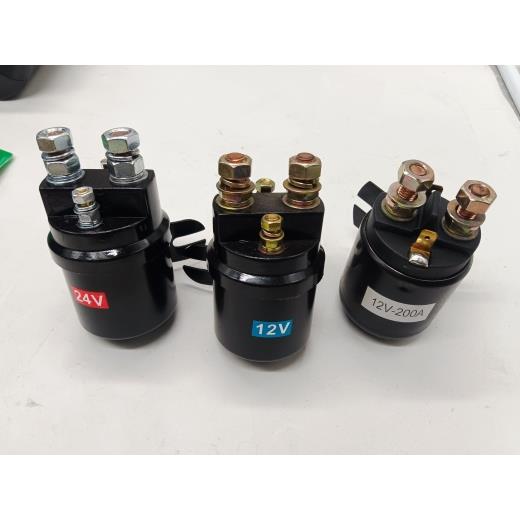 电动叉车尾板液压电机碳刷12V-24V接触器电磁吸合开关