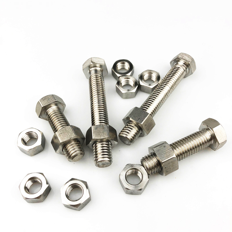 inconel600 601 625 718外六角J内六角螺栓螺母螺丝杆弹垫平垫定