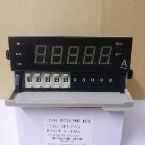 北崎YOTO 智能上下限三路报警数显交直流电流表 DP5-PAA DP5-PDA