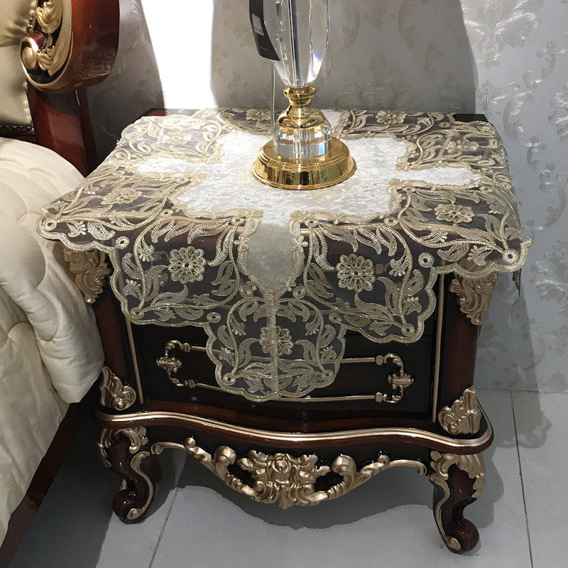 床头柜盖布欧式简约床头柜罩轻奢公主风床头柜桌布防尘布盖巾美式,居家布艺,床头柜盖布,淘宝优惠券,粉丝福利购,淘宝优惠卷