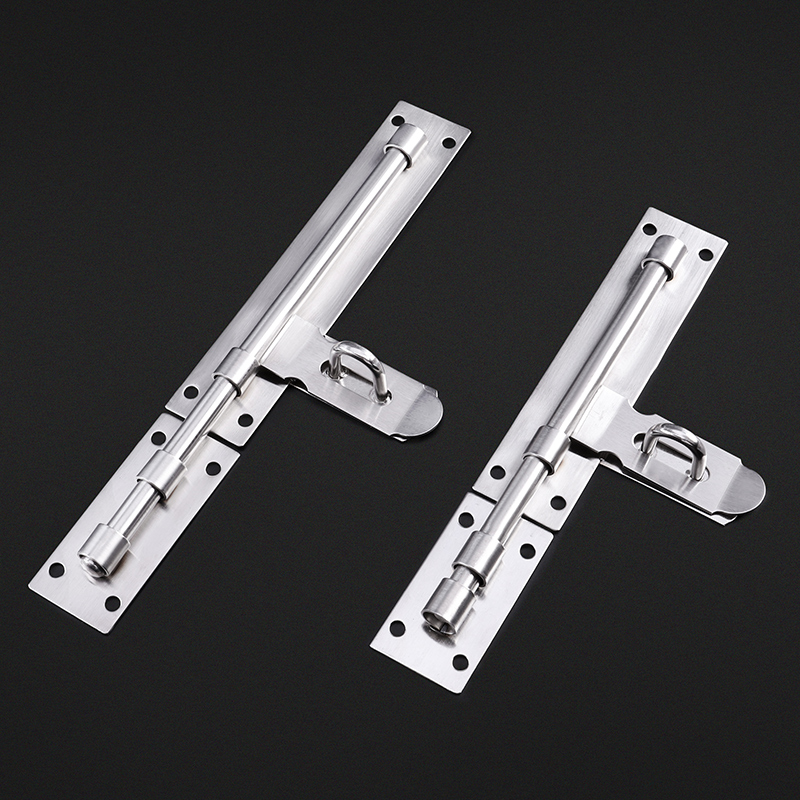 加大号大门不锈钢防盗插销门扣门锁扣可挂锁木门防盗门不锈钢插销