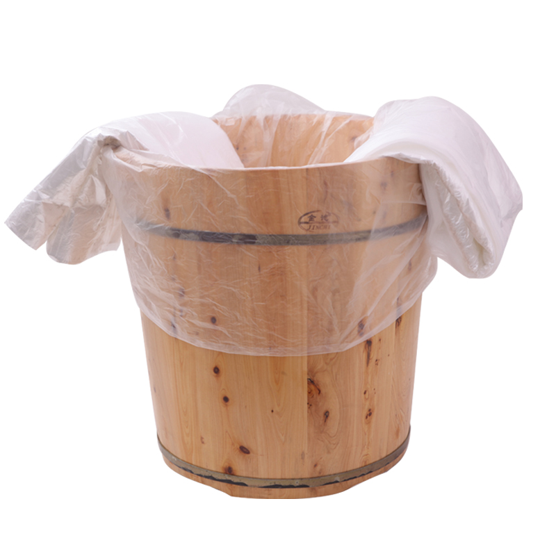 一次性泡脚袋子足浴袋加高洗脚袋木桶桶膜带塑料袋家用沐足袋加大