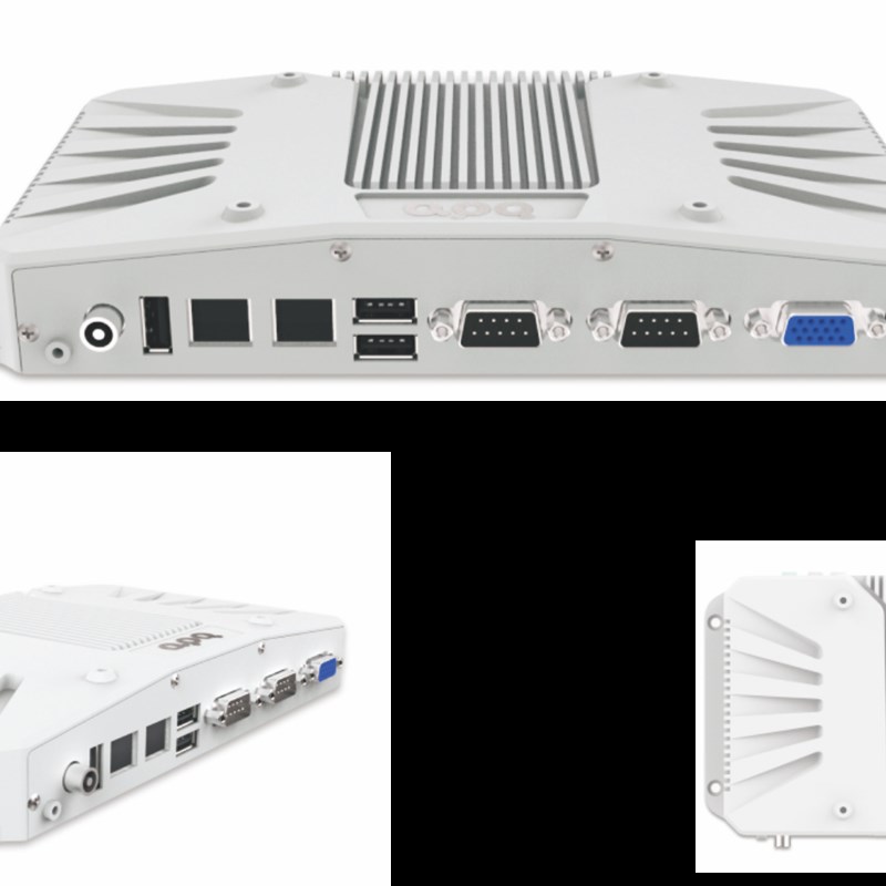 12寸无风扇工业平板电脑 P12R-E5 J1900板载4G 电阻屏双网口2串口