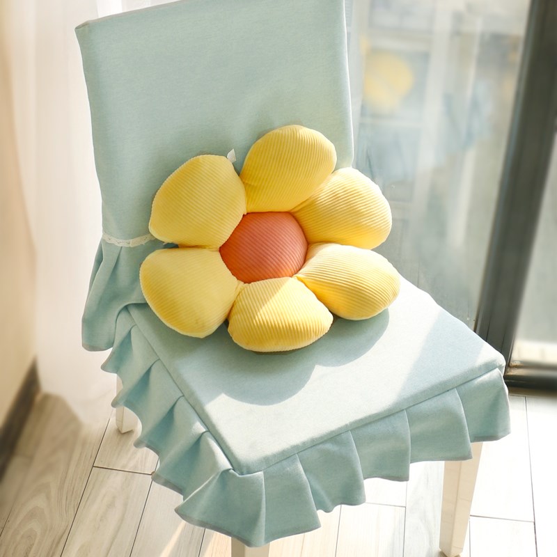 餐桌椅子套罩家用餐椅套凳子套靠背套办公椅电脑椅坐垫套简约定制