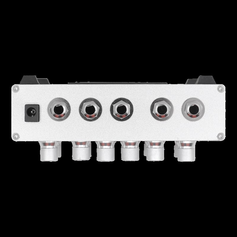 沐铃PA-2双通道木吉他拾音器运放前级古琴古筝琵琶中阮二胡扩音器