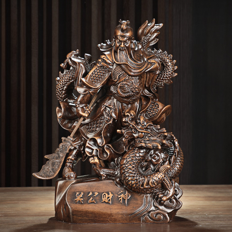 多款招财关公摆件客厅家用供奉神像武财神关羽财神爷乔迁开业装饰