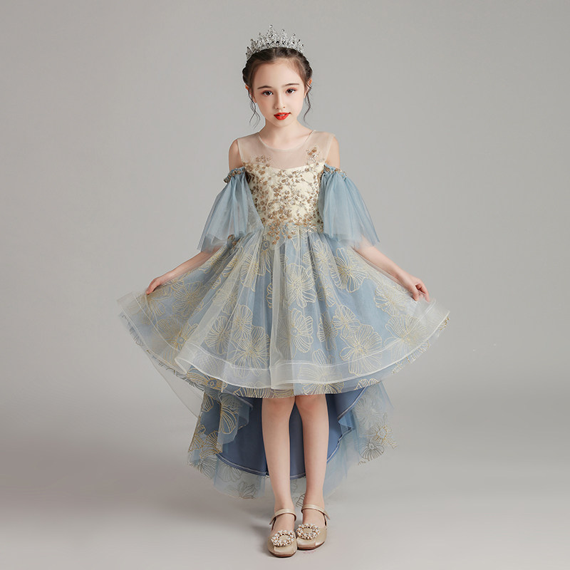小女孩走秀礼服公主裙蓬蓬纱生日前短后长花童婚纱儿童钢琴演出服,童装/婴儿装/亲子装,儿童礼服,淘宝优惠券,粉丝福利购,淘宝优惠卷