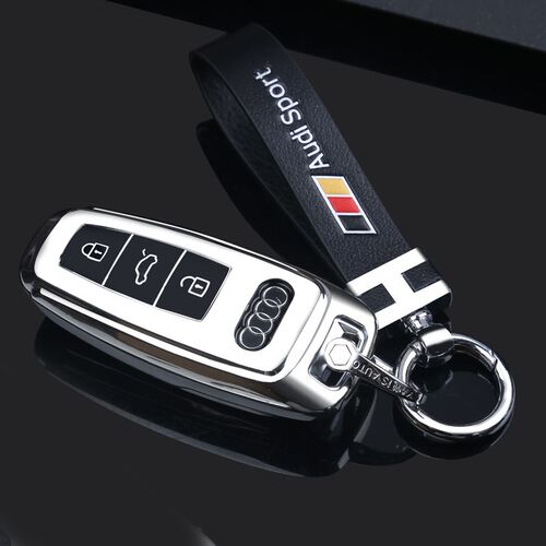 专用奥迪新a6l钥匙套a4l/a3/q5l/q7/q8/q3/q2l/a5/a8l/tt高档包扣