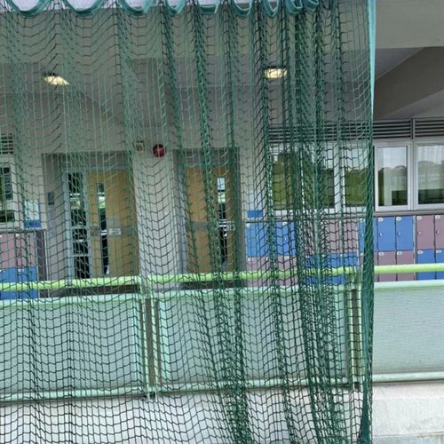 体育场馆隔离网防护网分割网隔断尼龙网上面网下面布网球场篮球场
