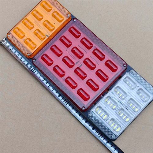 高亮9D款140-2后尾灯电子LED总成12V24v货车农用车刹车尾灯倒车灯