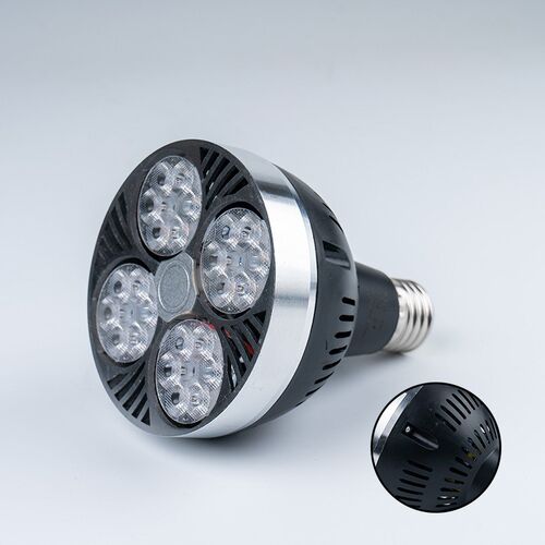LEDpar30射灯35w40wPAR30灯泡par20红绿蓝光源服装店E27螺口帕灯