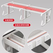 办公桌职员桌椅组合四六人位卡座办公室员工位隔断财务桌子电脑桌