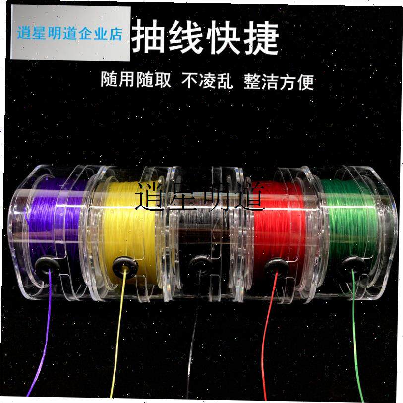 l弹弓专用绑筋进口水晶线弹力线扁皮筋绑皮兜.琥珀带绑筋