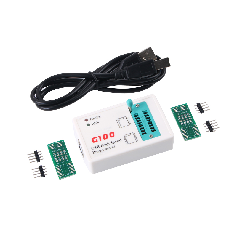 2021款G100编程器25SPI FLASH/24/25/95EEPROM芯片BIOS读写烧录器