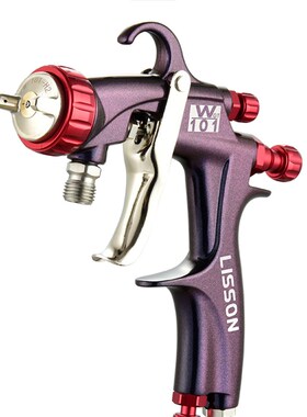 日本原装W101新款GT101家具汽车面漆喷漆枪 压送式高雾化泵喷枪
