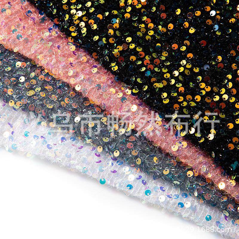 现货5MM新款蜈蚣纱亮片面料绣花面料服装面料珠绣立体绣高端定制,居家布艺,绣布,淘宝优惠券,粉丝福利购,淘宝优惠卷