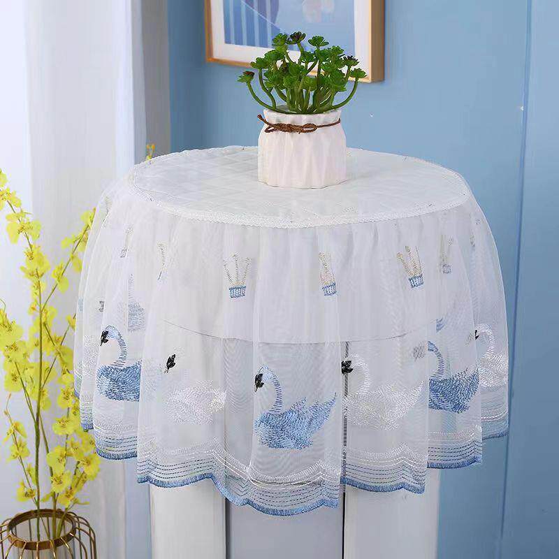 小清新柜机防尘罩空调装饰套免安装圆柱柜机盖布盖巾空调罩防尘罩