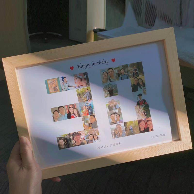 xyt七夕520情侣diy生日纪念相框画框数字照片礼物礼品送闺蜜老公,家居饰品,DIY亲子装饰画,淘宝优惠券,粉丝福利购,淘宝优惠卷