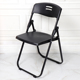 简易折叠椅子可携式 办公培训椅塑料靠背椅活动会议椅折叠凳子加厚