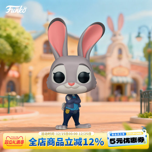 Funko迪士尼疯狂动物城2周边手办