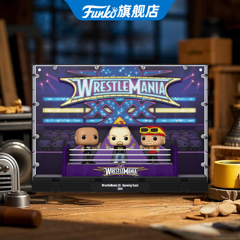 WWE珍藏时刻摔角狂热开场祝酒