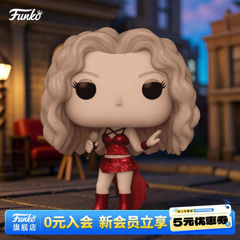 Funko夏奇拉超级碗纪念手办礼物