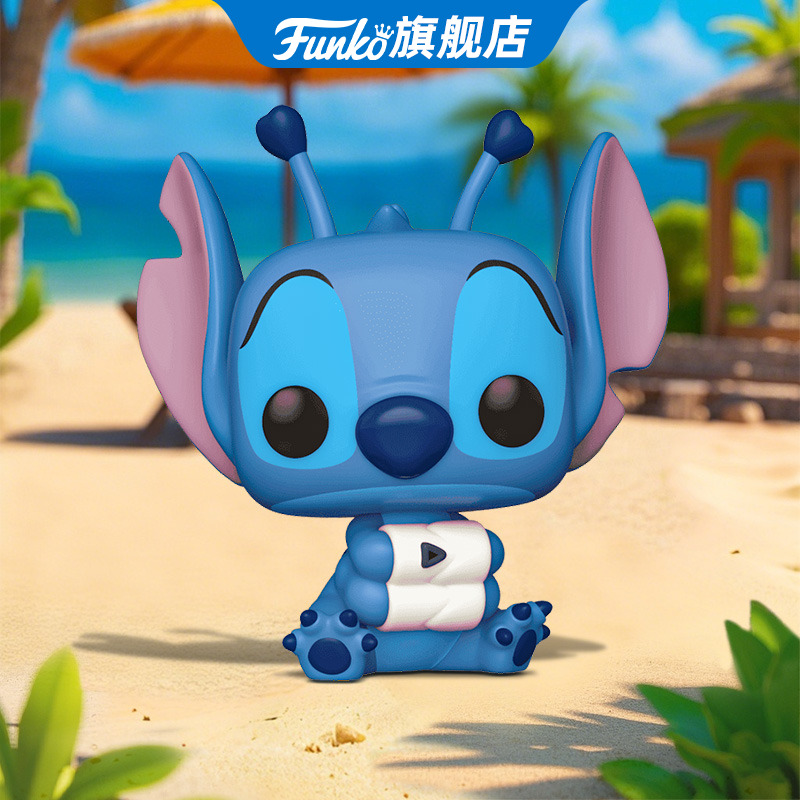 迪士尼星际宝贝史迪奇戴镣铐手办