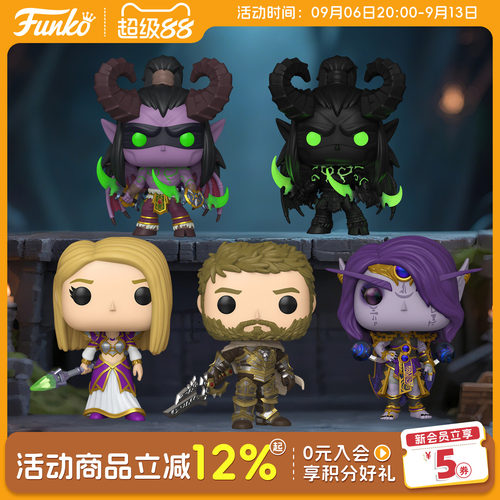 魔兽世界地心之战角色收藏手办