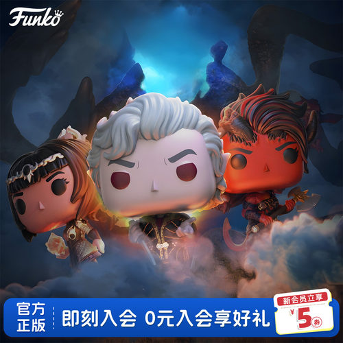 Funko博德之门游戏角色周边手办