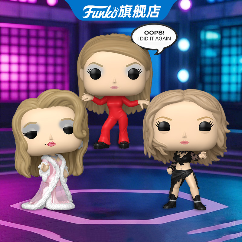 Funko歌手布兰妮周边公仔摆件