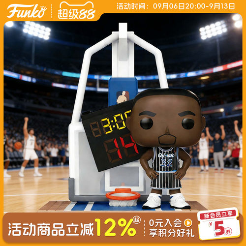 Funko篮球NBA奥尼尔带篮板手办