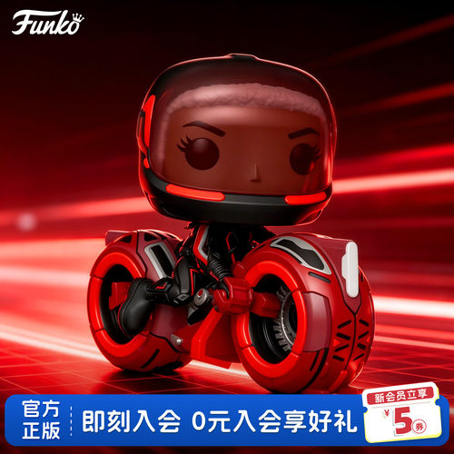 Funko创战神雅典娜与光轮摩托