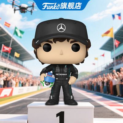 F1赛车奔驰车队基米安东内利手办