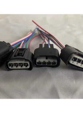 适用于丰田皇冠3.0JZS133 JZS155 2JZ点火线圈插头高压包插头2P