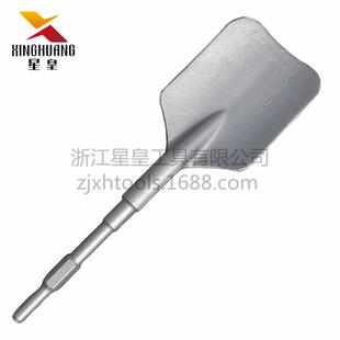 400 0810 长六角电镐铲子破碎凿子 125MM 加宽加长大扁铲