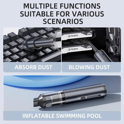 车载吸尘器除尘大吸力充气一体两用手持大功率汽车迷你无刷吹尘器
