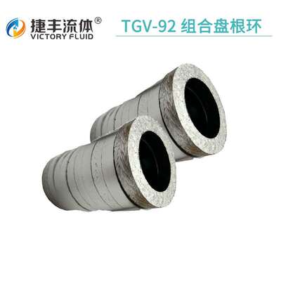 捷丰流体TGV-92 组合盘根环石墨+镍丝/纯石墨φ64*12.7*250mm/套