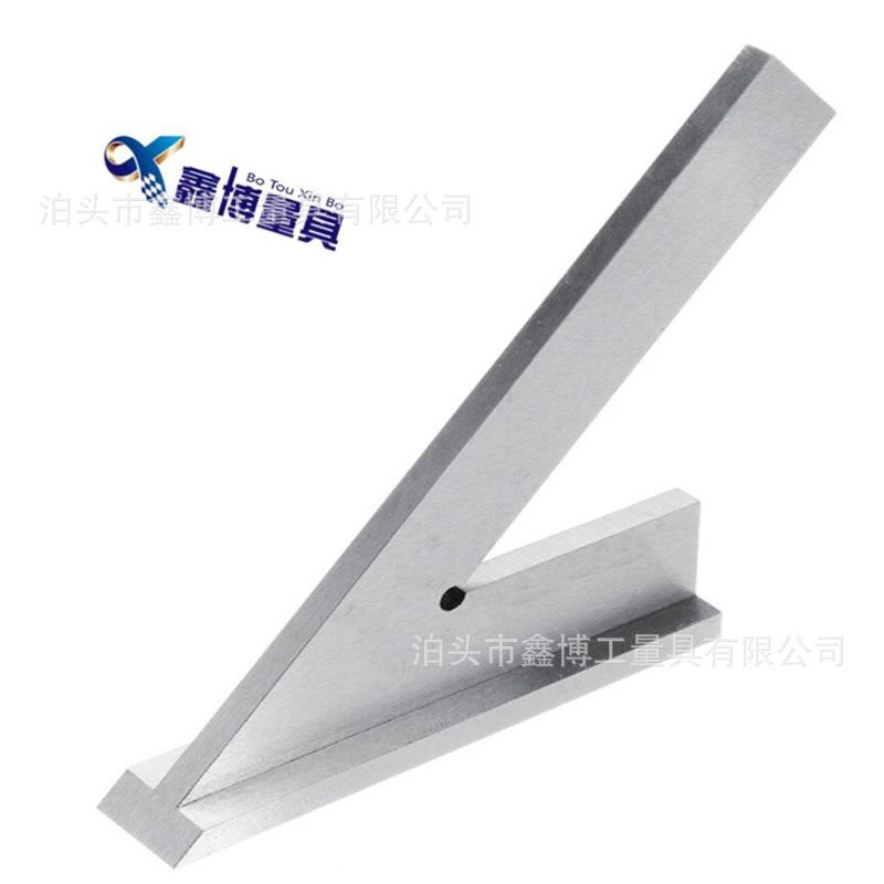 不锈钢45度带座角尺120X80平口宽座角尺INOX加宽底座角尺200X130