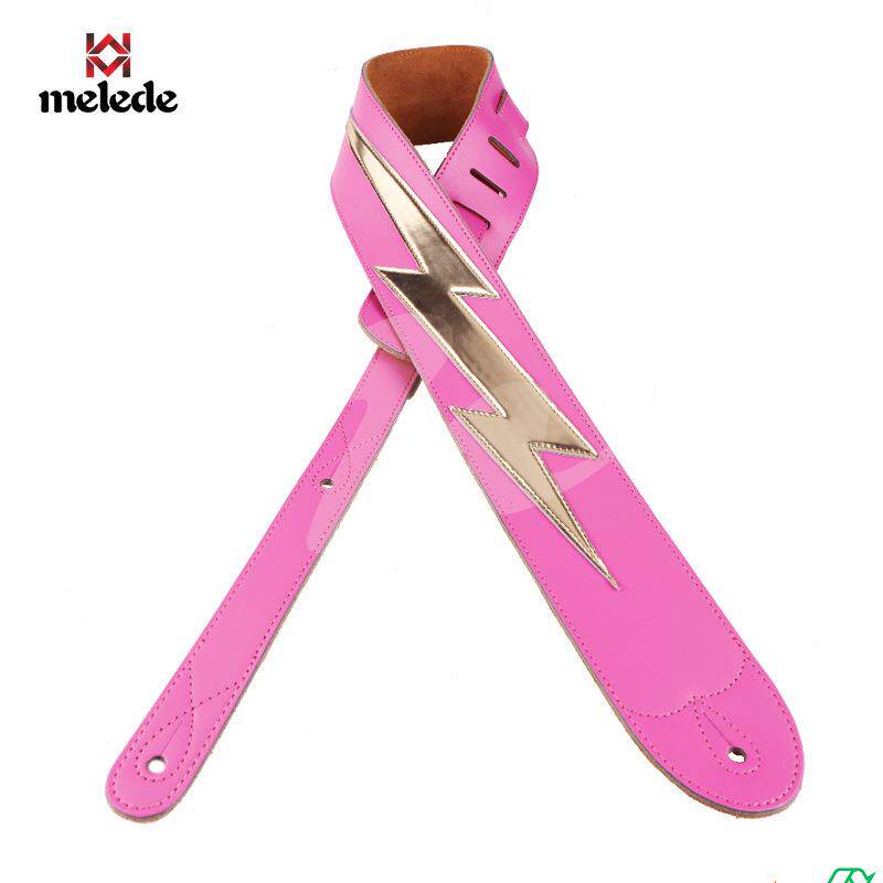 美乐帝款闪电系列吉他背带 个性电吉他肩带 电贝斯可用斜跨背带