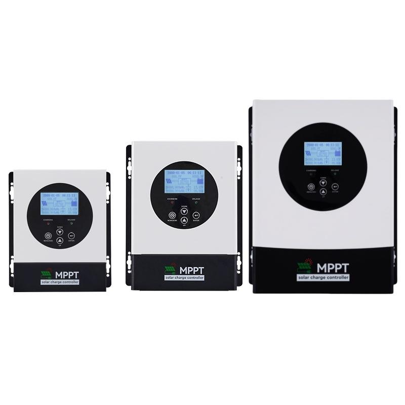 MPPT太阳能控制器50A 60A 80A 100A 120A太阳能充电控制器12V-96V