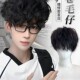 莱斯利卷假发男自然蓬松羊毛卷短发日系百搭男士 小卷毛彷真全头套