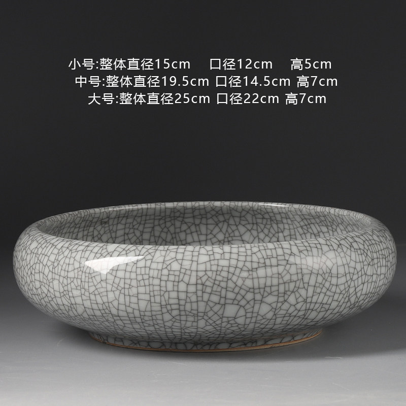 水仙花盆陶瓷特大号家用铜钱草专用一叶莲碗莲盆无孔水培睡莲盆缸,鲜花速递/花卉仿真/绿植园艺,花盆,淘宝优惠券,粉丝福利购,淘宝优惠卷