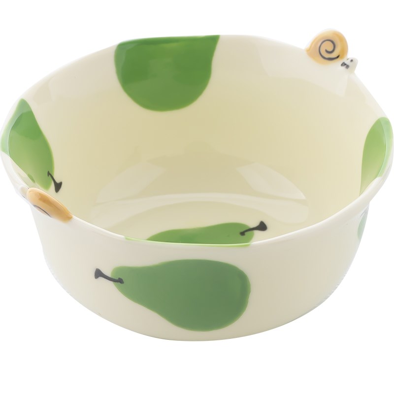 可爱5寸米饭碗套装餐具2024新款陶瓷家用时尚一人食面碗小碗盘子