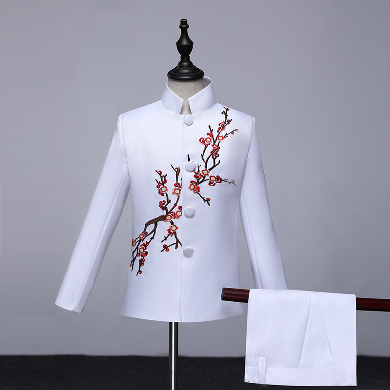 儿童民国风校庆服装学生装五四青年中山演出服新年主持大合唱朗诵