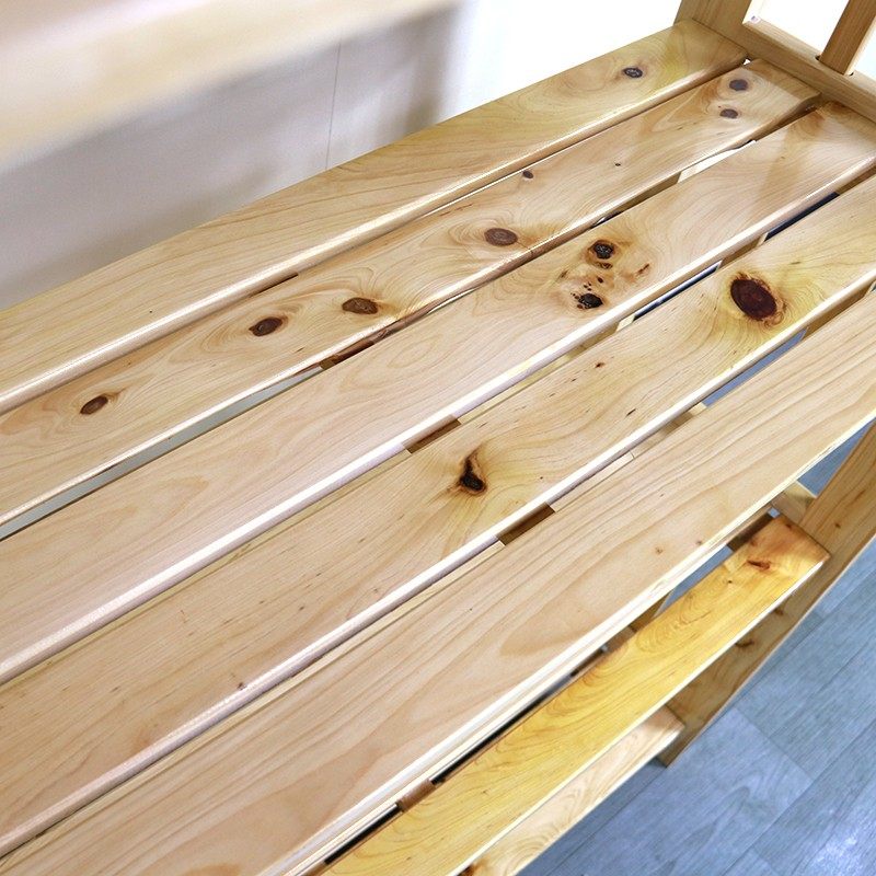 香柏木简易学生简约书柜组装书架多层家用卧室书橱落地实用置物架